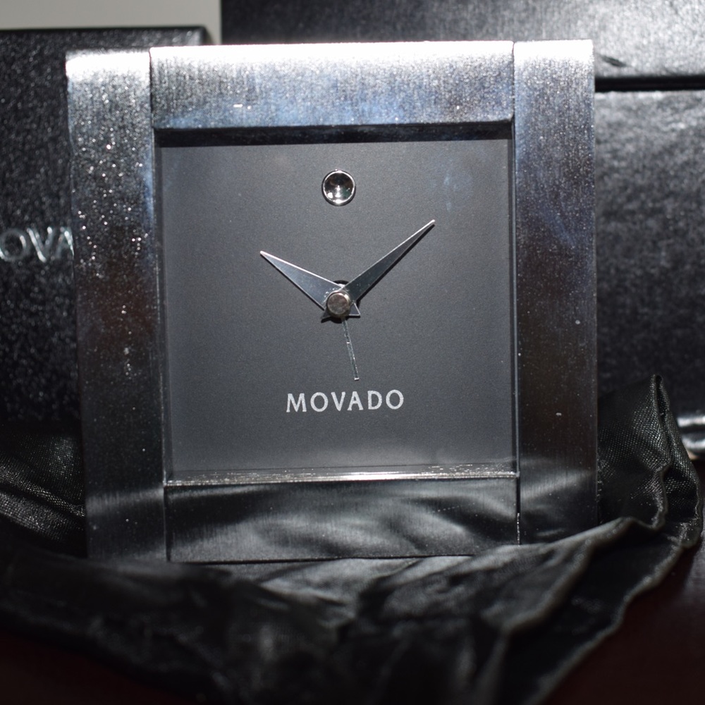 Movado desk clock